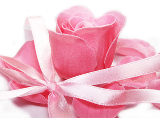Aromatic soap - pink rose