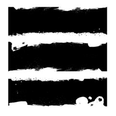 Set of grunge banners