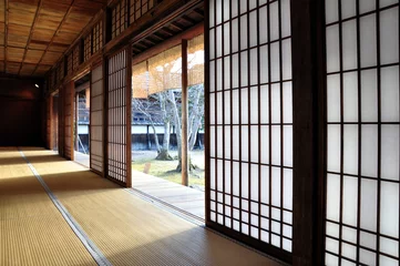 Gardinen Japanische Architektur © Delphotostock