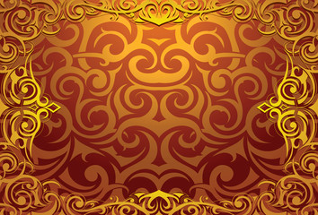 Creative background with frame