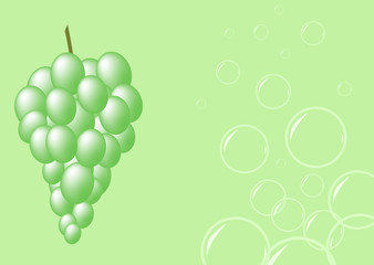 Green grapes