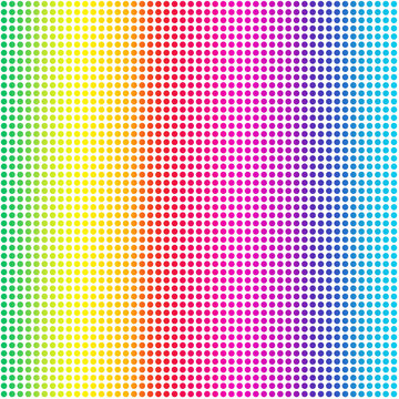 Colourful dots background