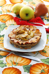 Torta di mele e pere - Dolci tradizionali della lombardia