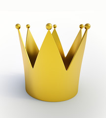 CG crown illustration