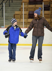 ice skating