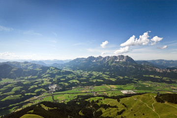 Wilder Kaiser in Tirol, Österreich