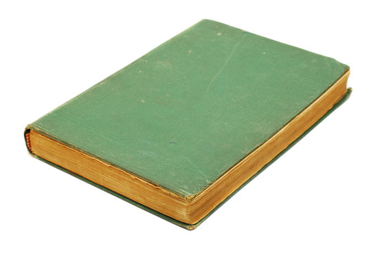 green old book