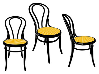 vienna cafe chair