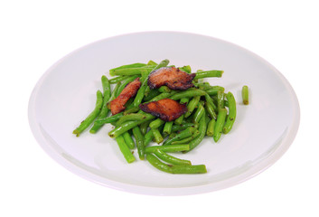 Bohnen mit Speck - beans with ham 03