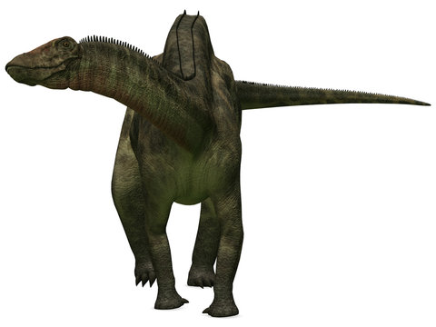 Dicraeosaurus-3D Dinosaurier