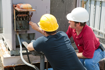 Repairing Industrial Air Conditioner