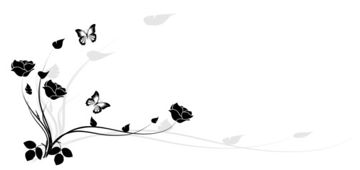 coin de roses noires © bordeur