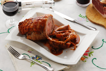 Arrosto di vitello al latte - Secondi di carne della lombardia