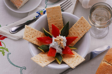 Crema forte al formaggio - Antipasto della lombardia