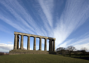 At the top of Carlton Hill