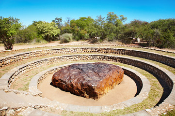 Hoba meteorite the largest meteorite ever found in the world