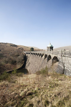 large Welsh dam