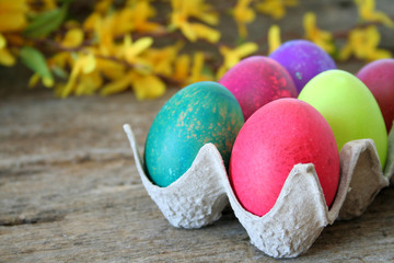 Colored Easter Eggs