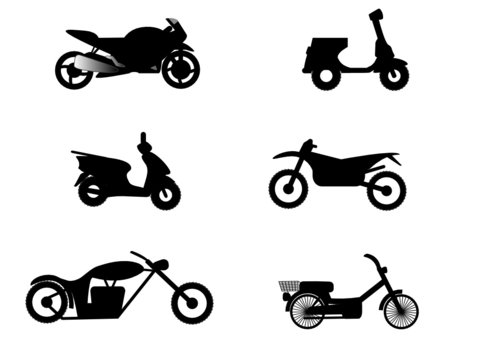 motorcycle illustrations