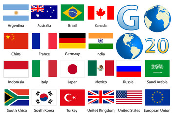 G20 country flags - 12984648