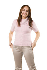 Obraz premium Beautiful girl portrait
