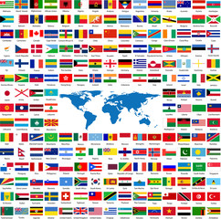 Flags from all over the world - 12984865