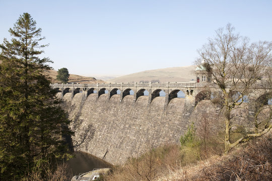 road across a dam