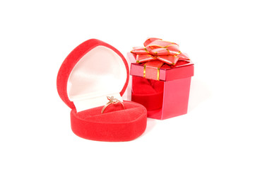 Two boxes with a gift