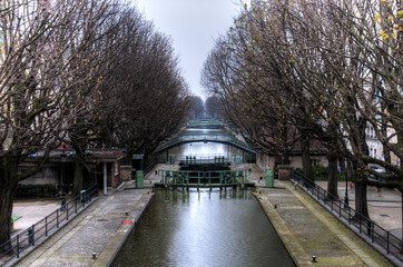 canal saint martin HDR