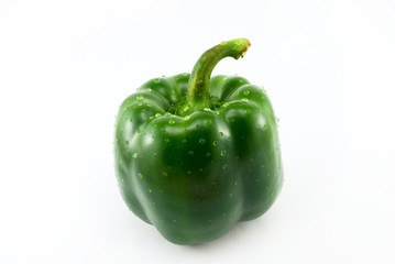 pepper on a white background