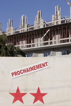 immeuble en construction