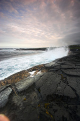 Lava shore