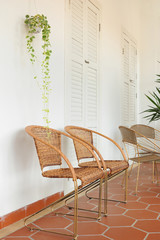 Cane chairs