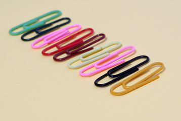 spinacze, paperclips