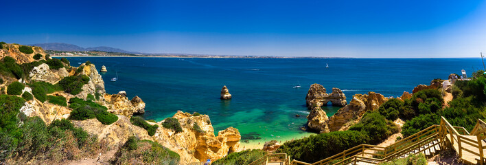 Algarve, part of Portugal, travel target, verry nice - obrazy, fototapety, plakaty