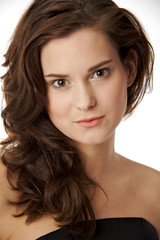 Naklejka premium Attractive young woman