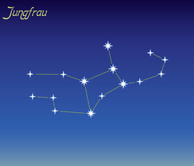 Sternbild Jungfrau