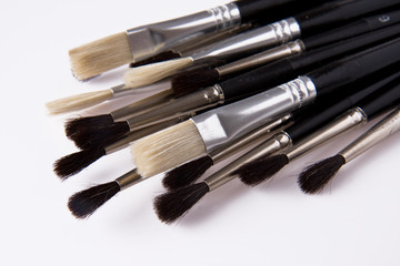 Fototapeta premium paint brushes