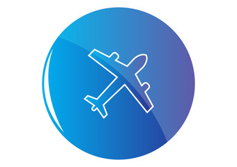 Button with by aircraft