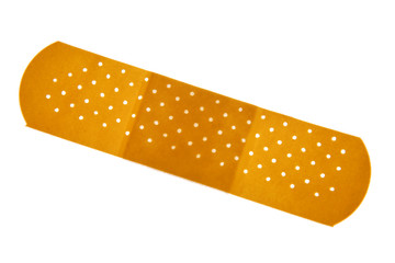 Bandaid on white