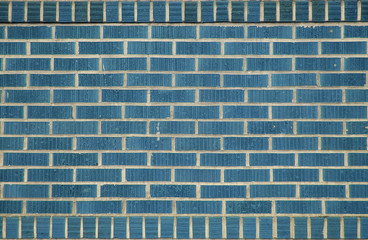 Blue bricks