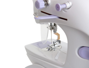 sewing machine. macro