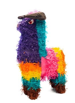 Multi-Colored Pinata Horse