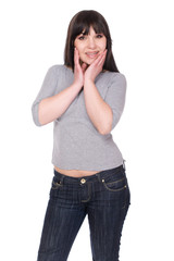 Fototapeta premium casual woman