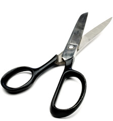 Scissors Of Black Color