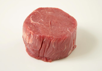 fresh raw steak