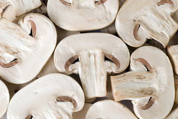 Sliced Mushrooms