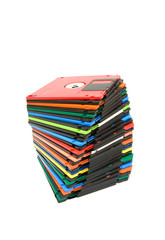 stack of floppy disk