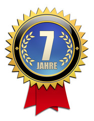 Button 7 Jahre