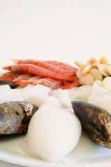 Paella ingredients - Spanish rice recipe